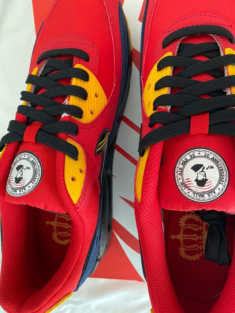 royal maroon air max 90